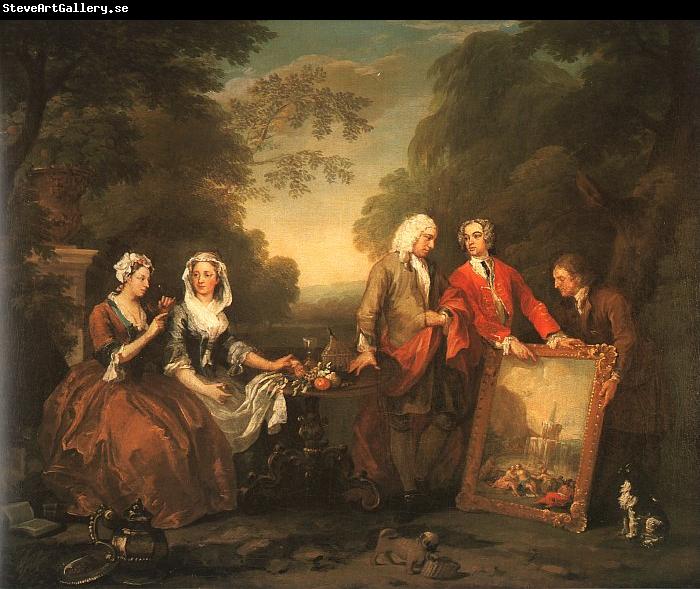 William Hogarth The Fountaine Family